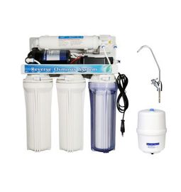 Système de base de filtration de l'eau d'osmose d'inversion de 5 étapes de ménage avec le filtre de carbone de courrier